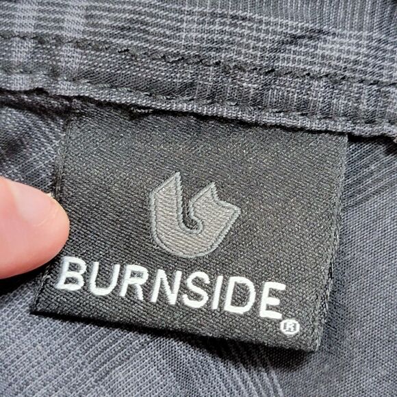 Burnside Pearl Snap SS Shirt Lone Star Rally Galveston Tx - Size Large - Picture 6 of 8